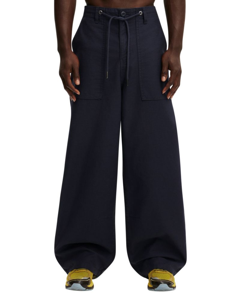Men's Super Baggy Utility Slub Pants