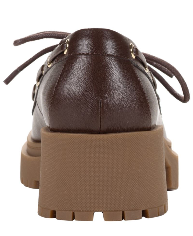 Women's Theraa Lug Sole Block Heel Loafers