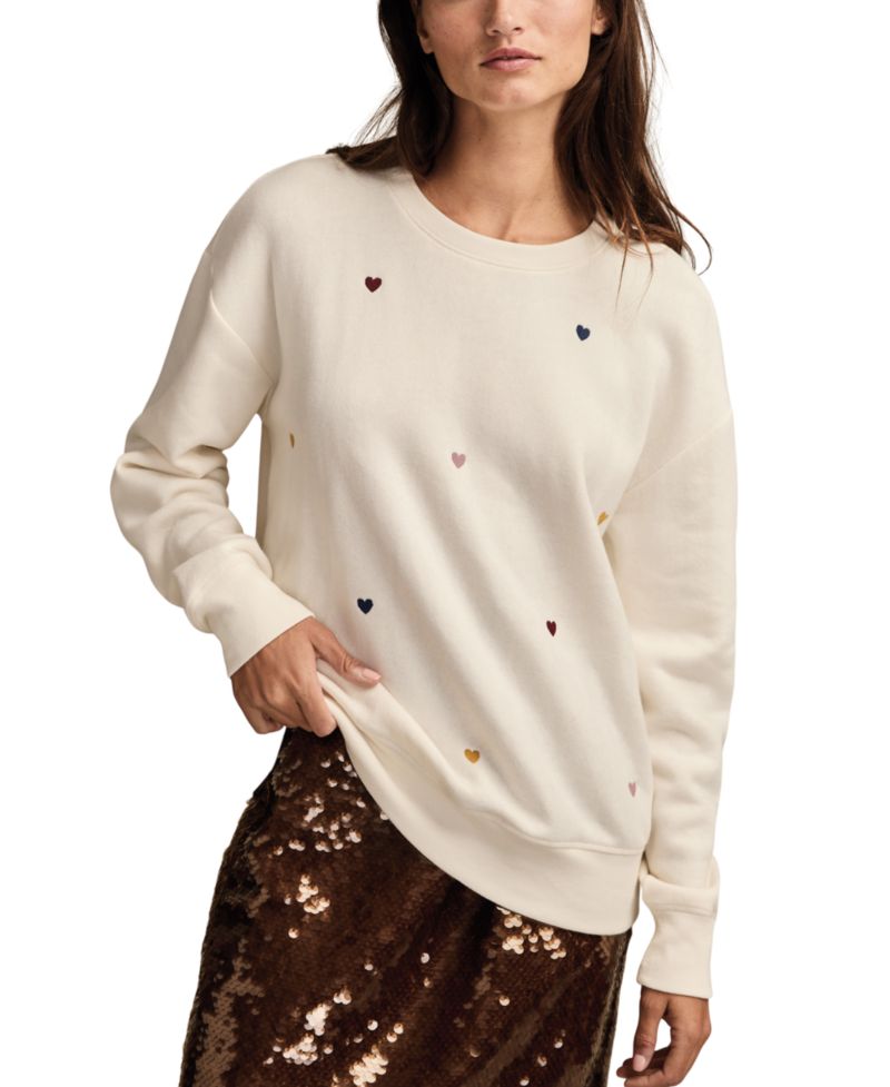 Women's Valentine Crew Neck Sweatshirt