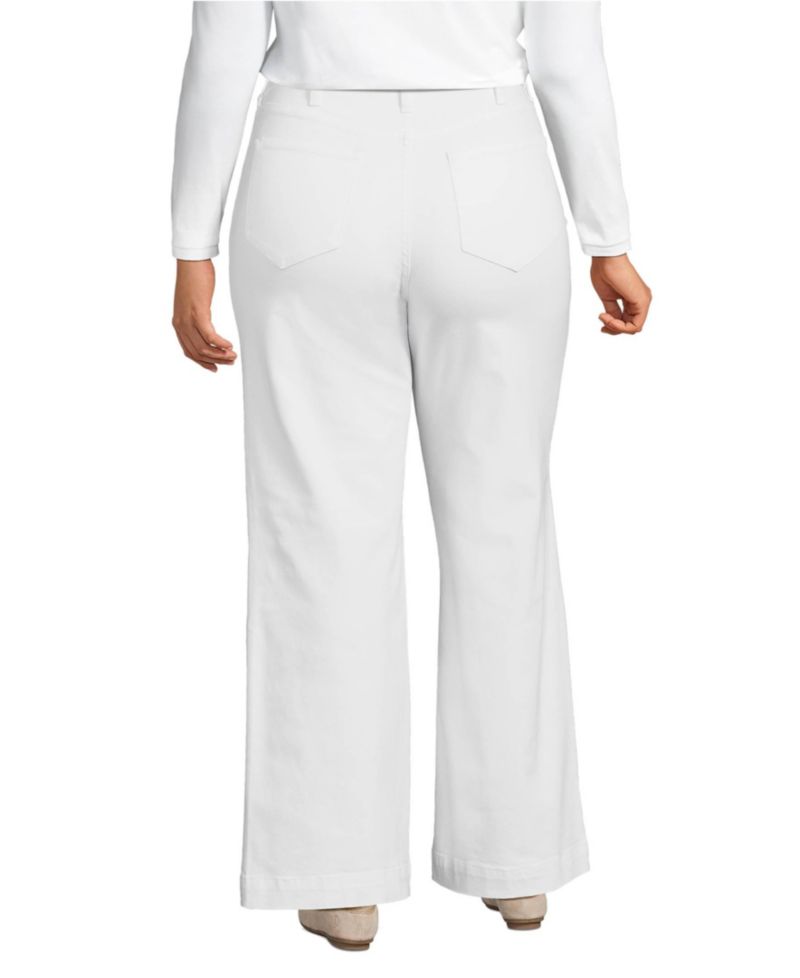 Women's High Rise Wide Leg Denim Jeans