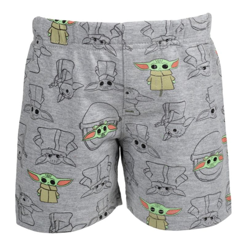 Star Wars The Mandalorian Grogu Boys' 2-Piece T-Shirt and Shorts Set