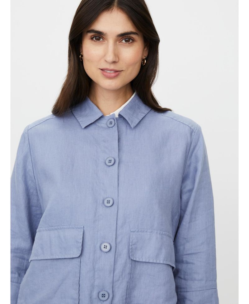 Women's MaJurelle Linen Overshirt