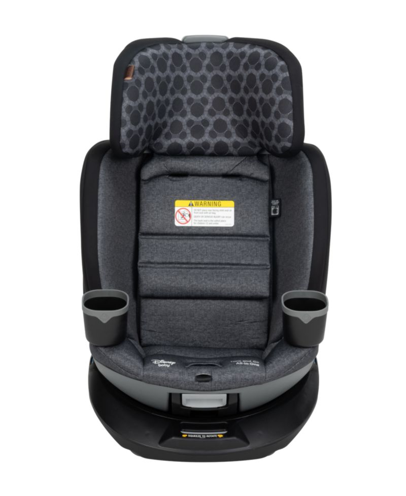 Baby and Toddler Turn and Go 360&deg; Rotating All-in-One Convertible Car Seat