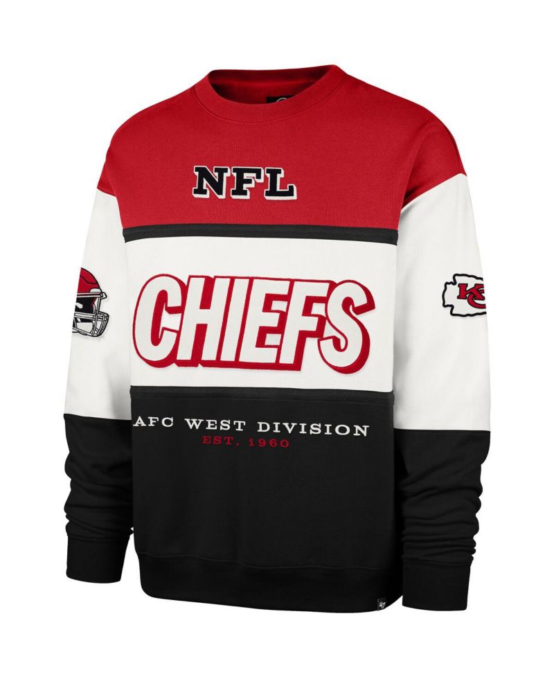 Men's Red/Black Kansas City Chiefs Breeze Maximalist Sweatshirt