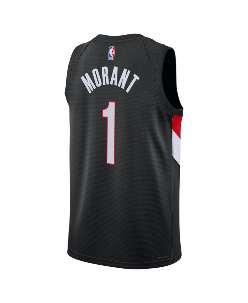 Men's and Women's Ja Morant Black Portland Trail Blazers Swingman Jersey - Icon Edition
