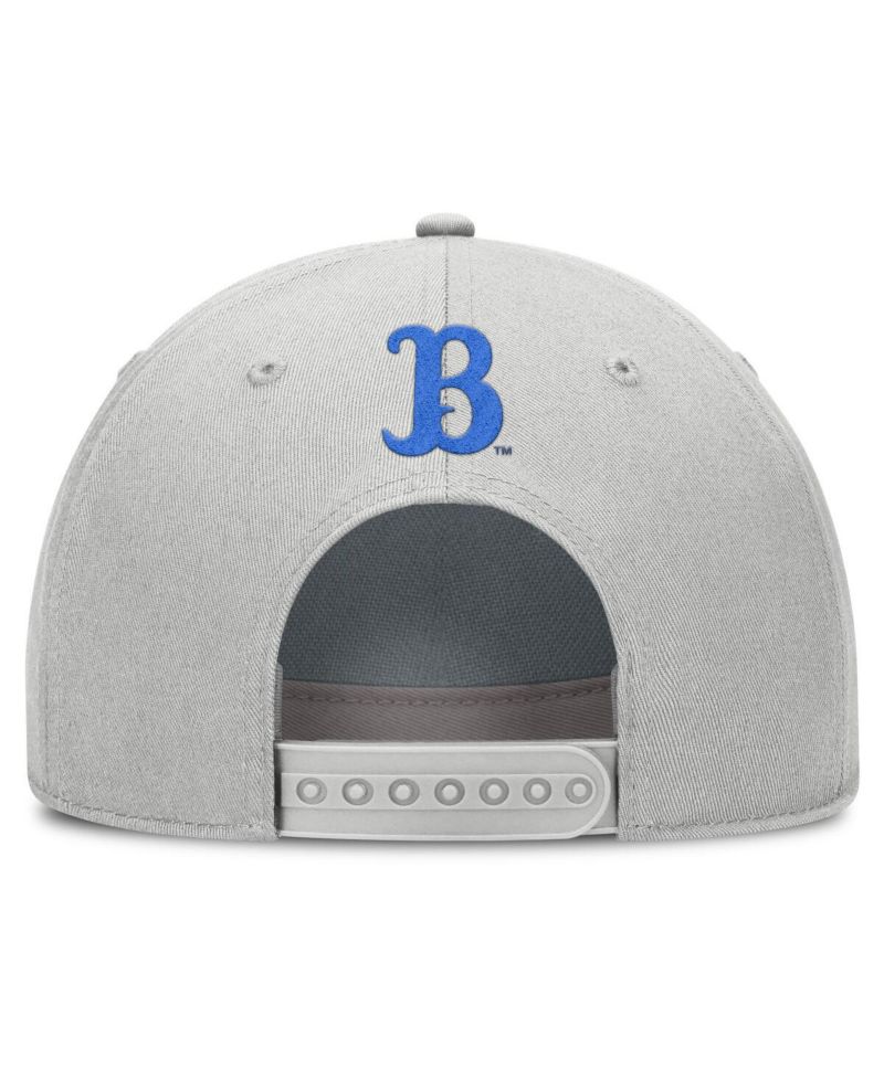 Men's Gray UCLA Bruins 2025 Sideline Dust Pinched Rise Adjustable Hat