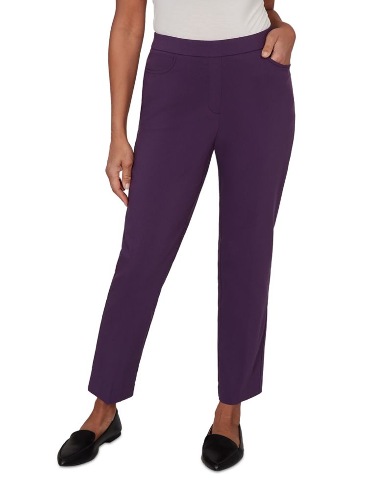 Petite Colored Allure Stretch Pants