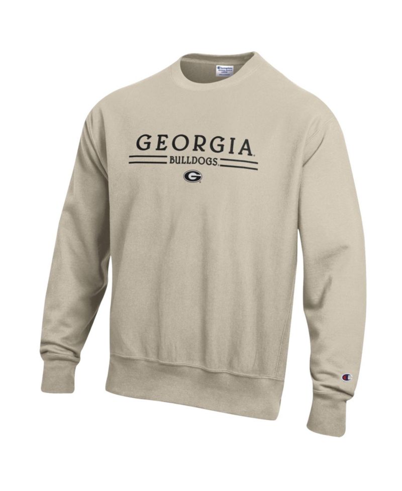Men's Georgia Bulldogs Reverse Weave Graphic Crewneck Sweatshirt