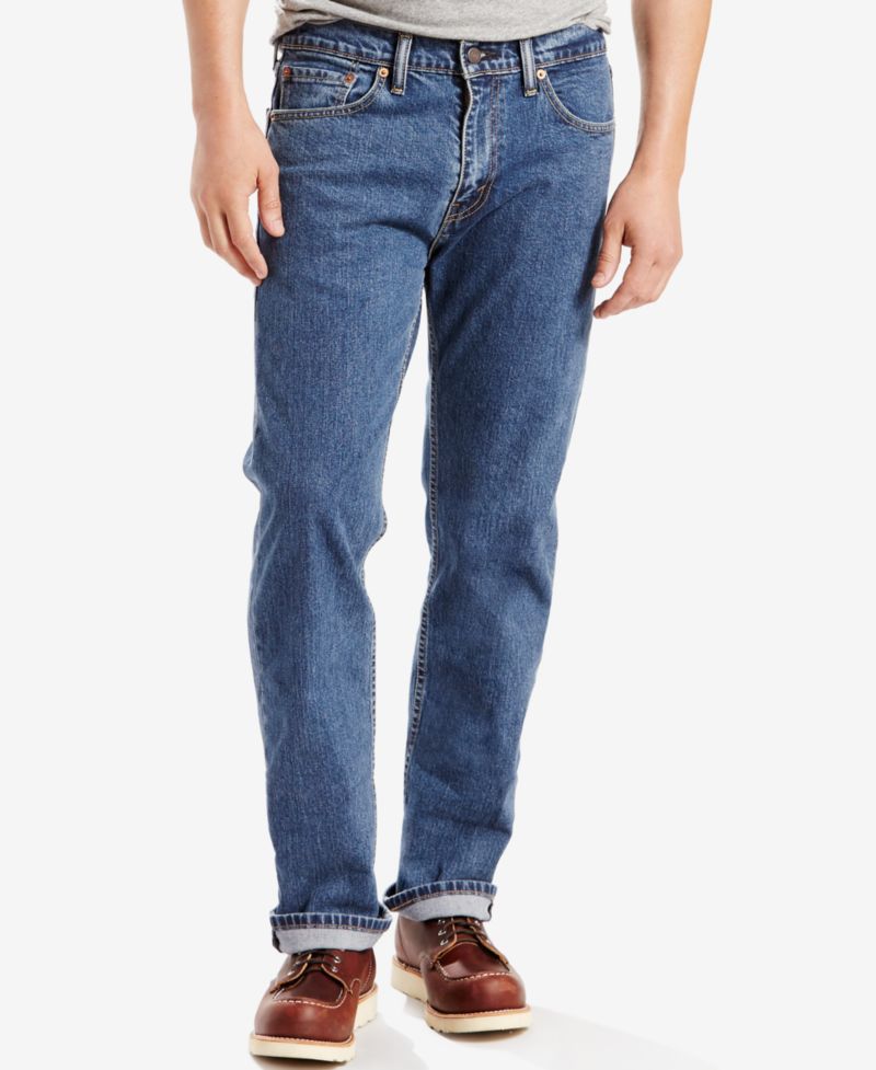 Мужские стрейчевые джинсы Levi's 505™ обычного кроя
