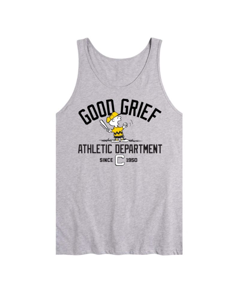 Hybrid Apparel Peanuts Sports Mens Jersey Tank
