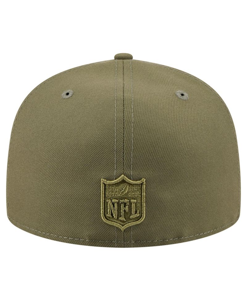 Men's Olive Buffalo Bills Color Pack 59FIFTY Fitted Hat