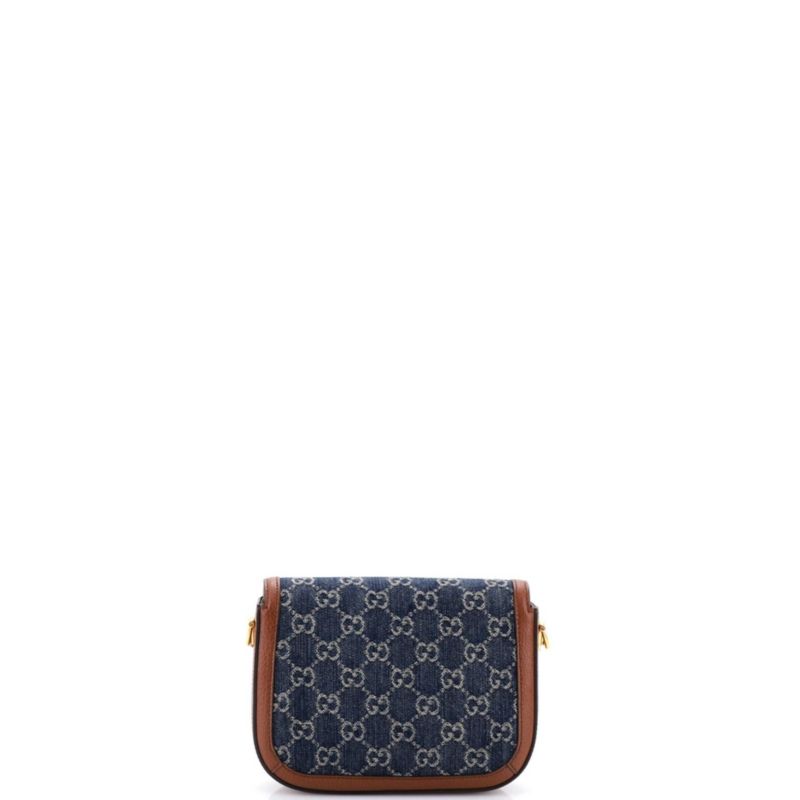 Mini Horsebit 1955 Shoulder Bag GG Denim