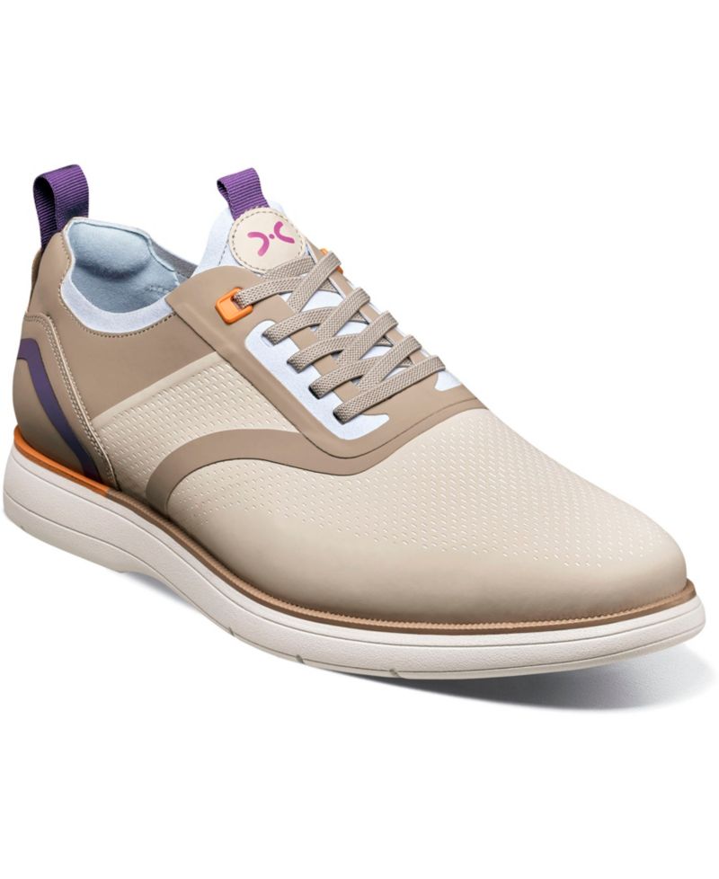 Men's Everidge Plain Toe Elastic Lace Shoe
