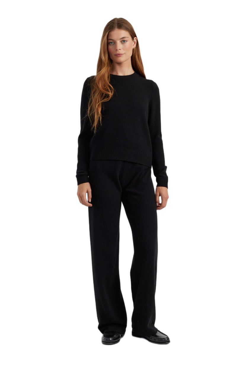 Women's Chinti and Parker Cloud Cashmere Cropped Pullover