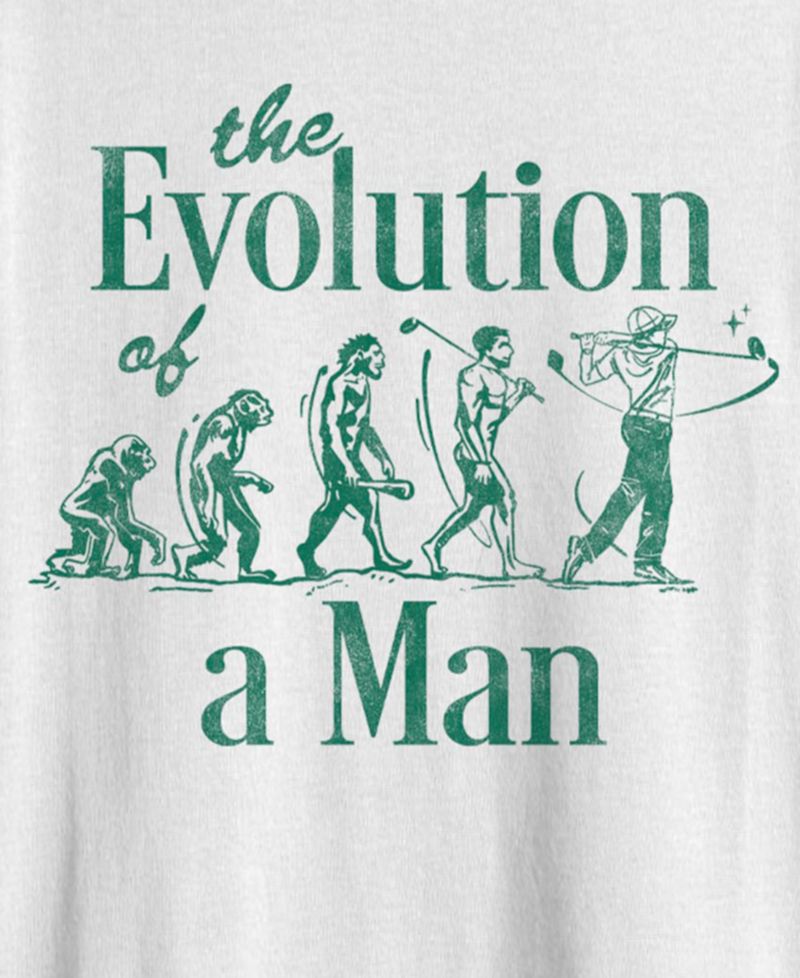 Men's Generic Evolution Of A Man T-Shirt