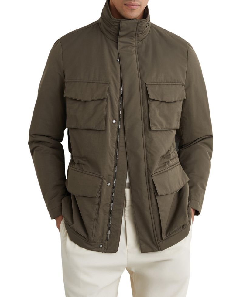 Men's Oswald Cotton-Blend Padded Four-Pocket Jacket