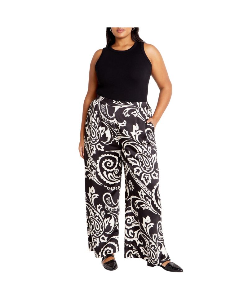 Plus Size Sienna Print Pant