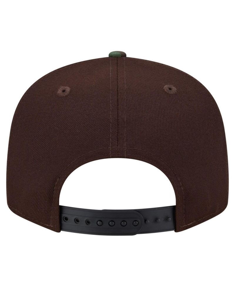 Men's Dark Brown Philadelphia Eagles Burnt Wood Camo 9FIFTY Snapback Hat