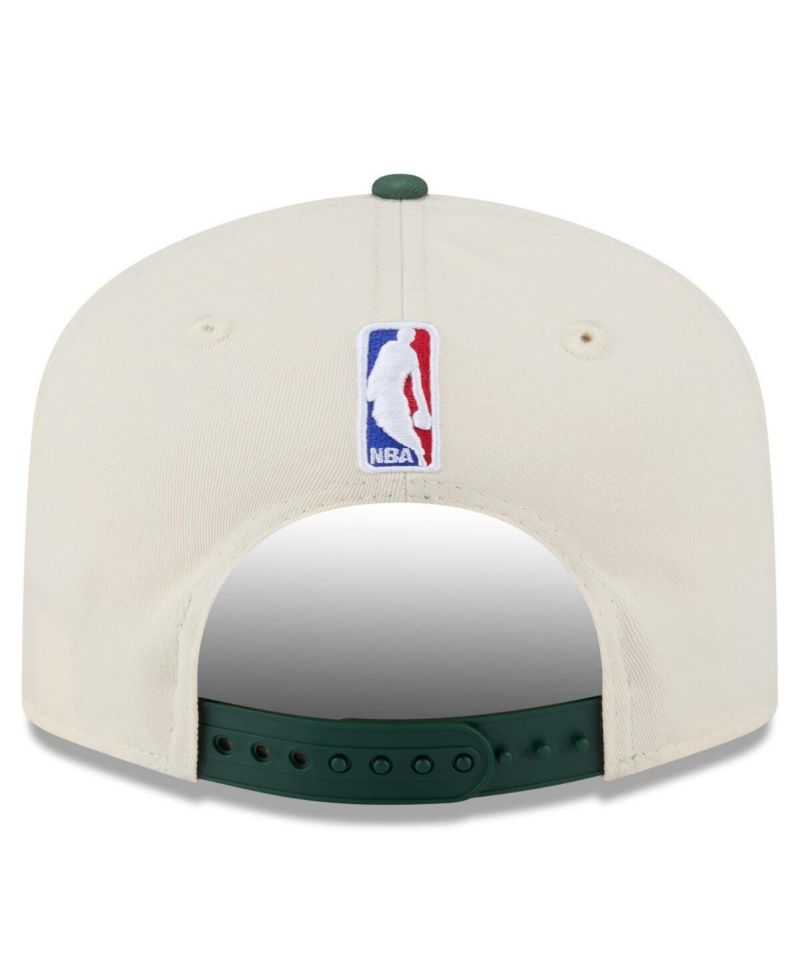 Men's Cream/Hunter Green Milwaukee Bucks 2025/26 City Edition 19TWENTY Adjustable Hat