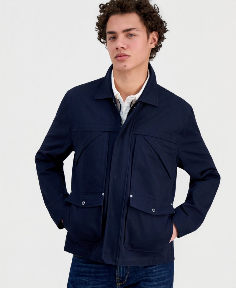 Men's Cavalry Twill Pocket Canvas Jacket