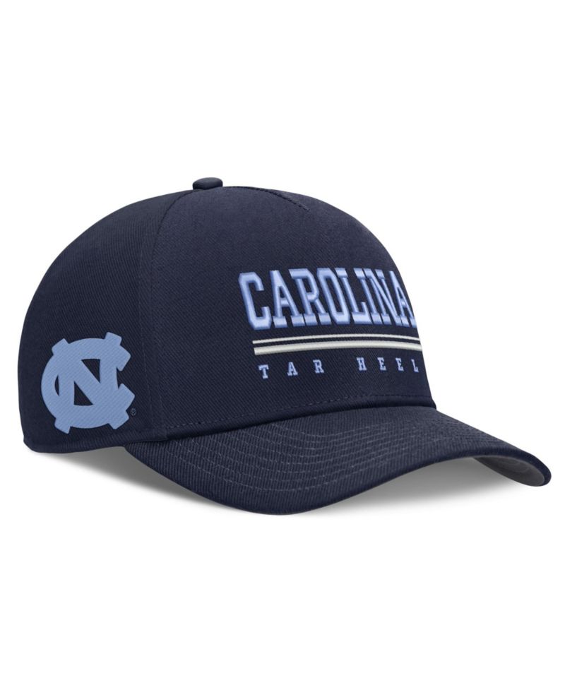 Men's Navy North Carolina Tar Heels 2026 Sideline Dri-FIT Rise Adjustable Hat