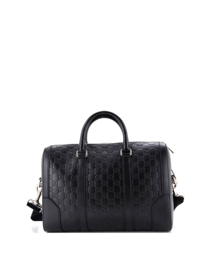 Medium Eden Briefcase Guccissima Leather