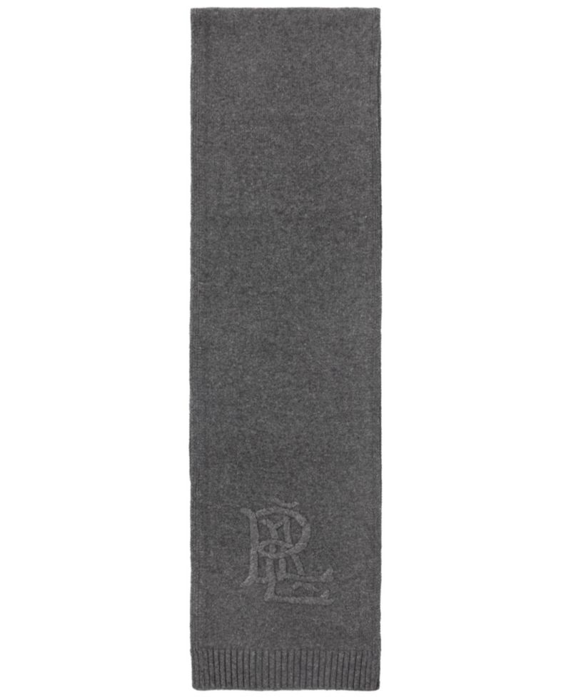 Embroidered Logo Scarf