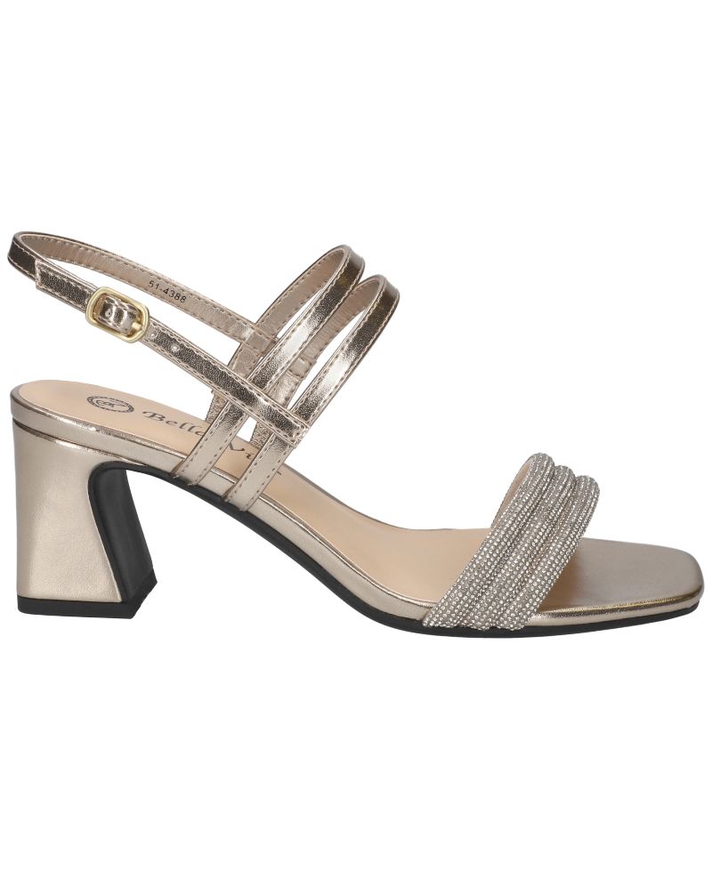 Women's Majesty Square Toe Block Heel Sandals