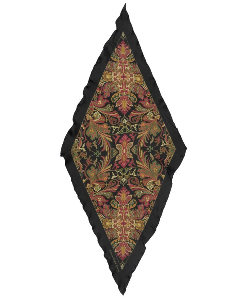 Paisley Large Diamond Scarf