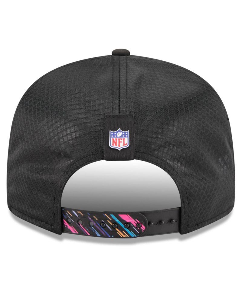 Men's Black Atlanta Falcons 2026 NFL Cruical Catch 9SEVENTY Adjustable Trucker Hat