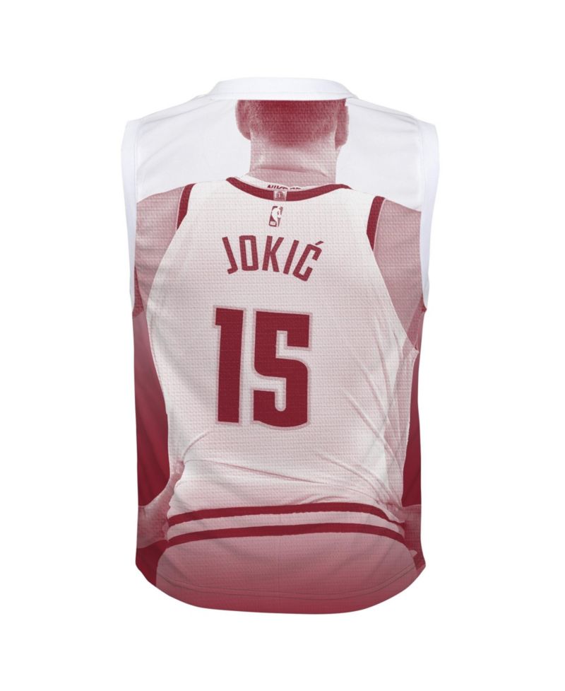 Big Boys and Girls Nikola Jokic Red Denver Nuggets Hometown Fashion Jersey
