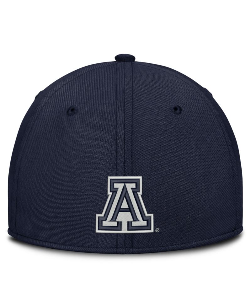 Men's Navy Arizona Wildcats Rise On-Field Swoosh Flex Dri-FIT Flex Hat