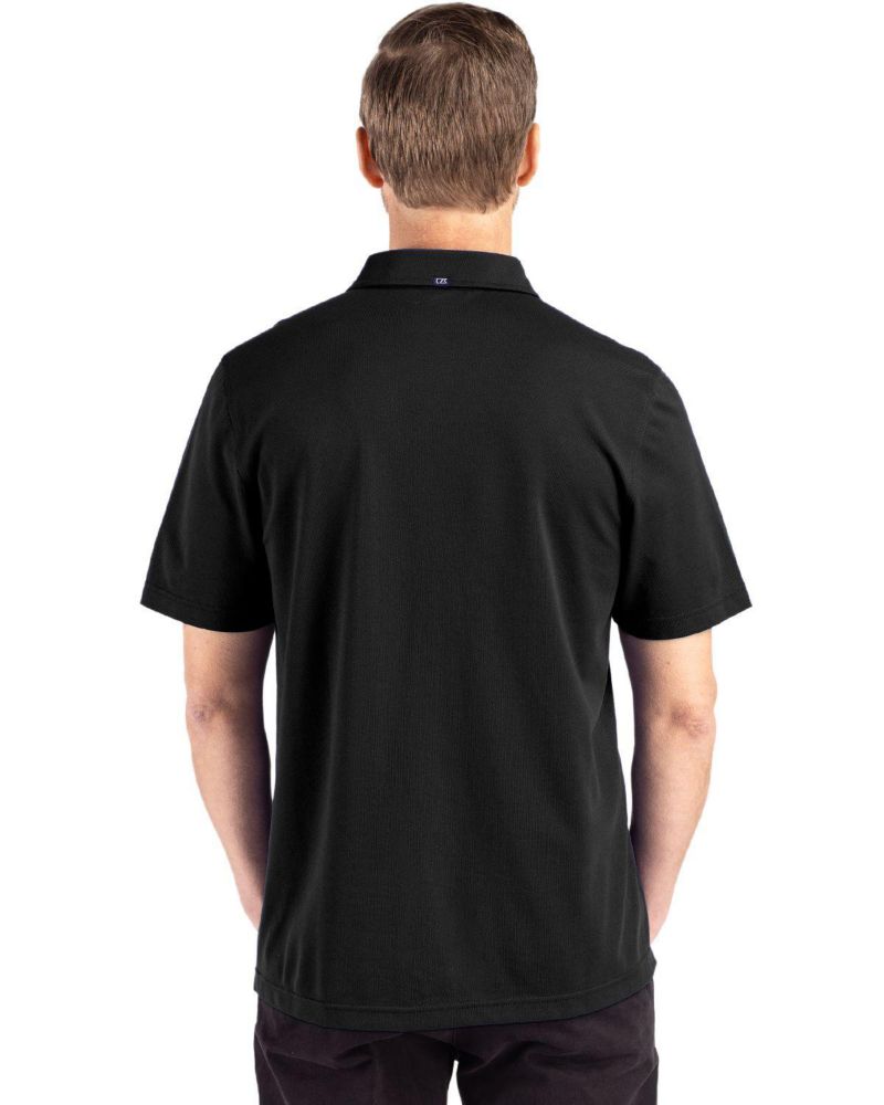 Men's Cutter and Buck Advantage Refresh Epic Confidence Recycled Tri-Blend Pique Polo