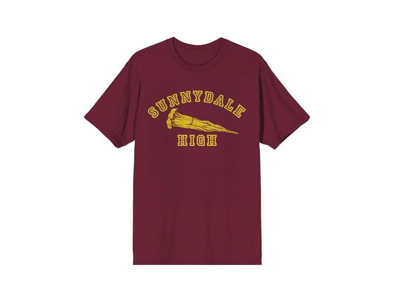 Men's Slayer Sunnydale High Adult Crew Neck Short Sleeve