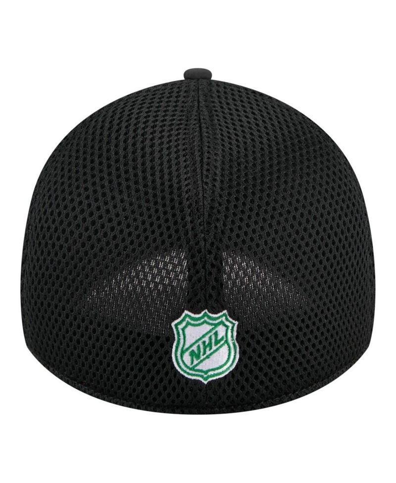 Men's Black Dallas Stars Logo 39THIRTY Flex Hat