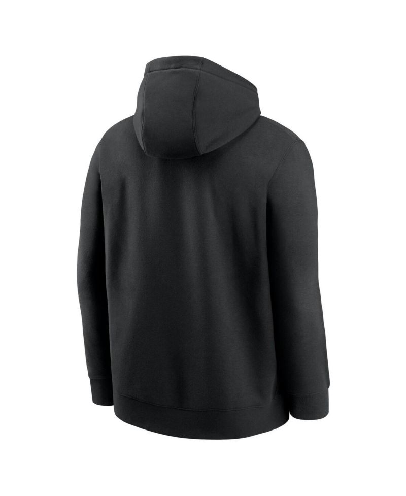 Men's Black Arizona Cardinals Rewind Club Logo Pullover Hoodie