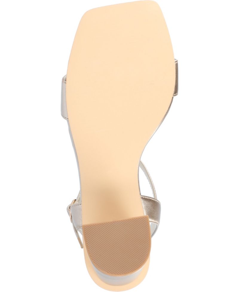 Women's Tivona Square Toe Block Heel Dress Sandals