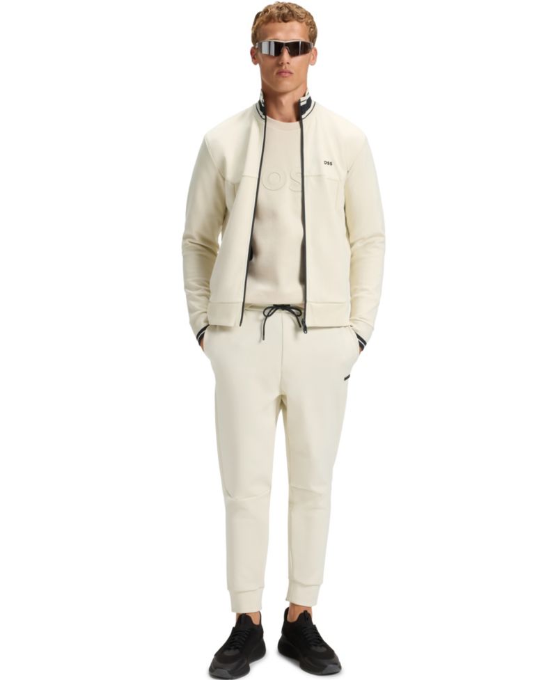 Men's Cotton-Blend Tracksuit Bottoms