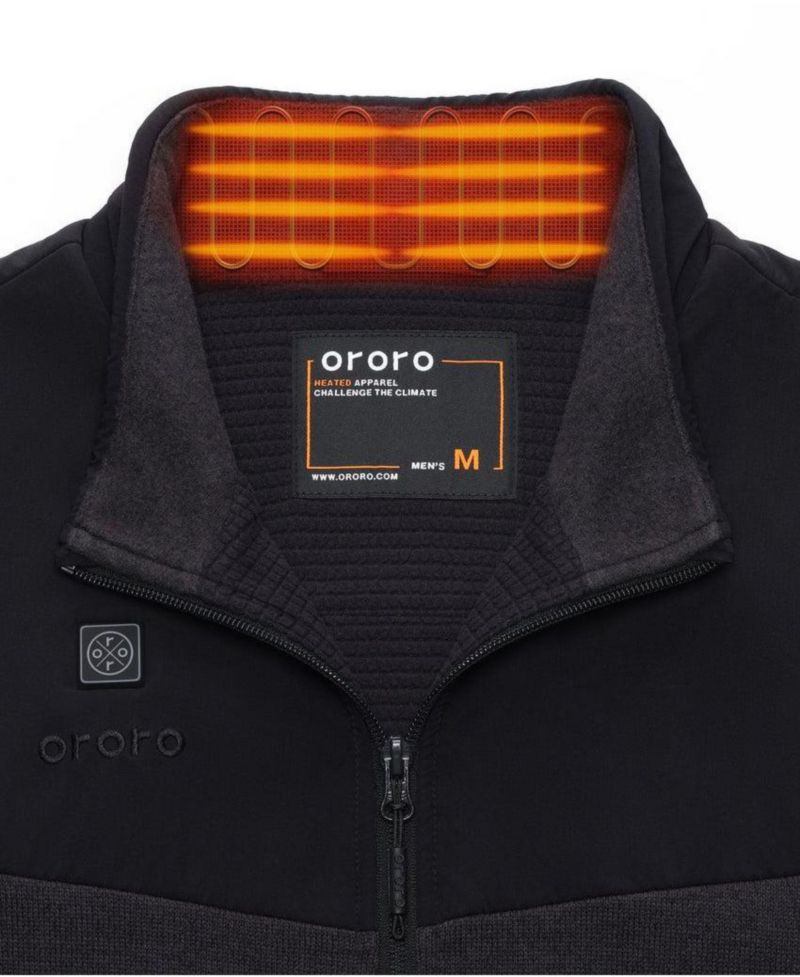 Men's Big & Tall 4-Zone Heated Fleece Vest