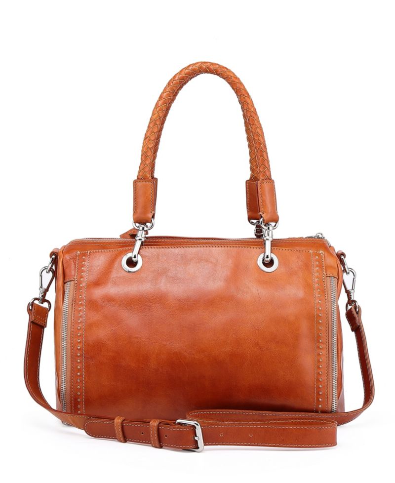 Lily Small Leather Satchel Bag