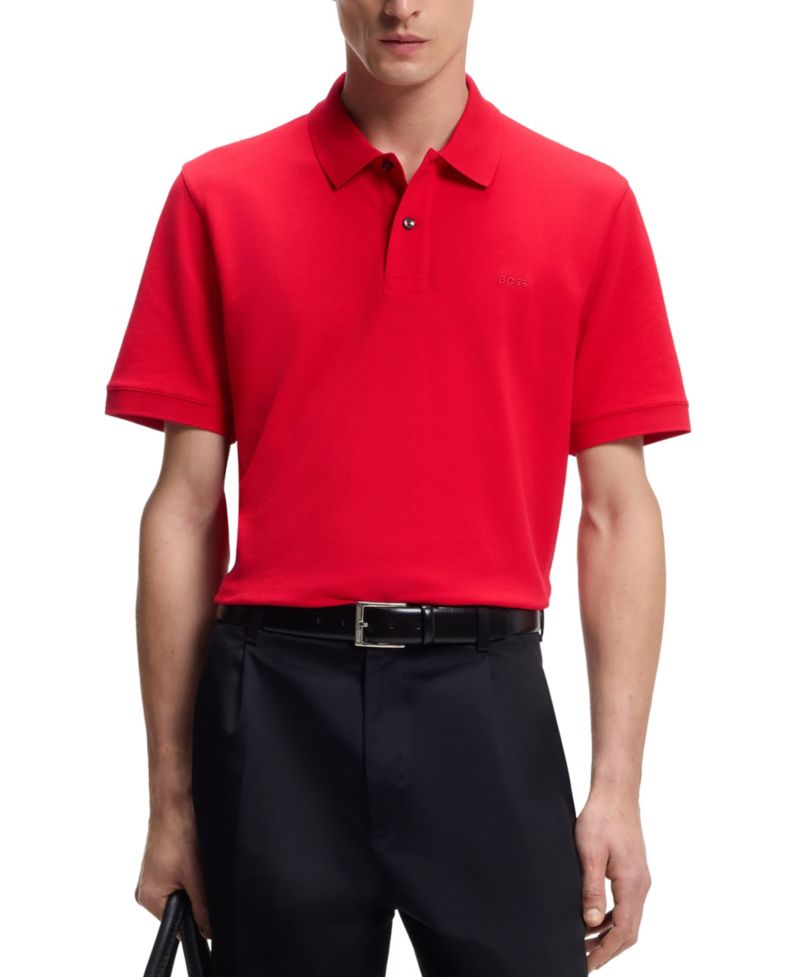 Men's Cotton Piqu&eacute; Pallas Regular-Fit Polo Shirt
