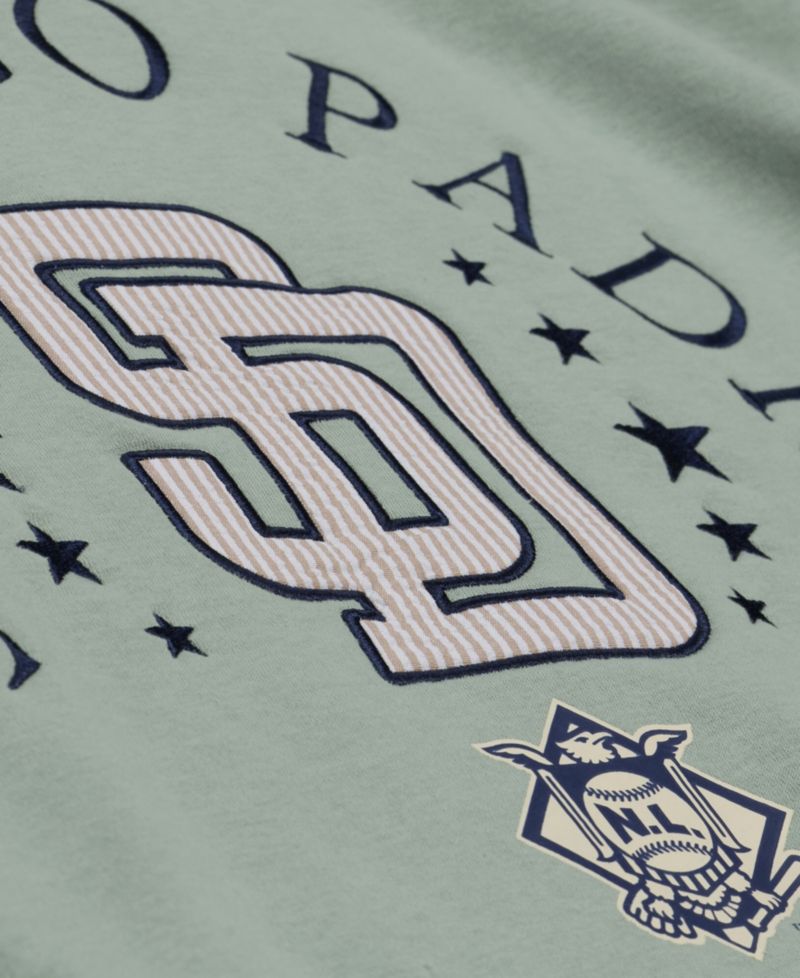 Men's Green San Diego Padres Yacht Rock Fleece Sweatshirt