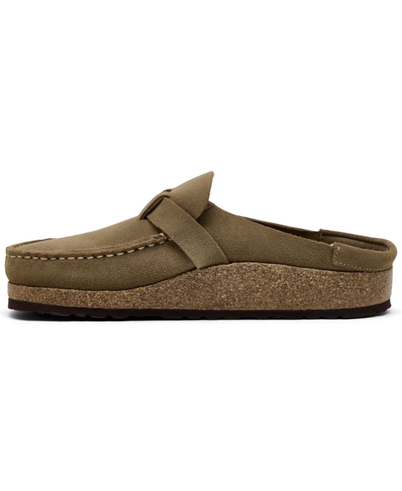 Women's Buckley Suede Leather Clogs from Finish Line