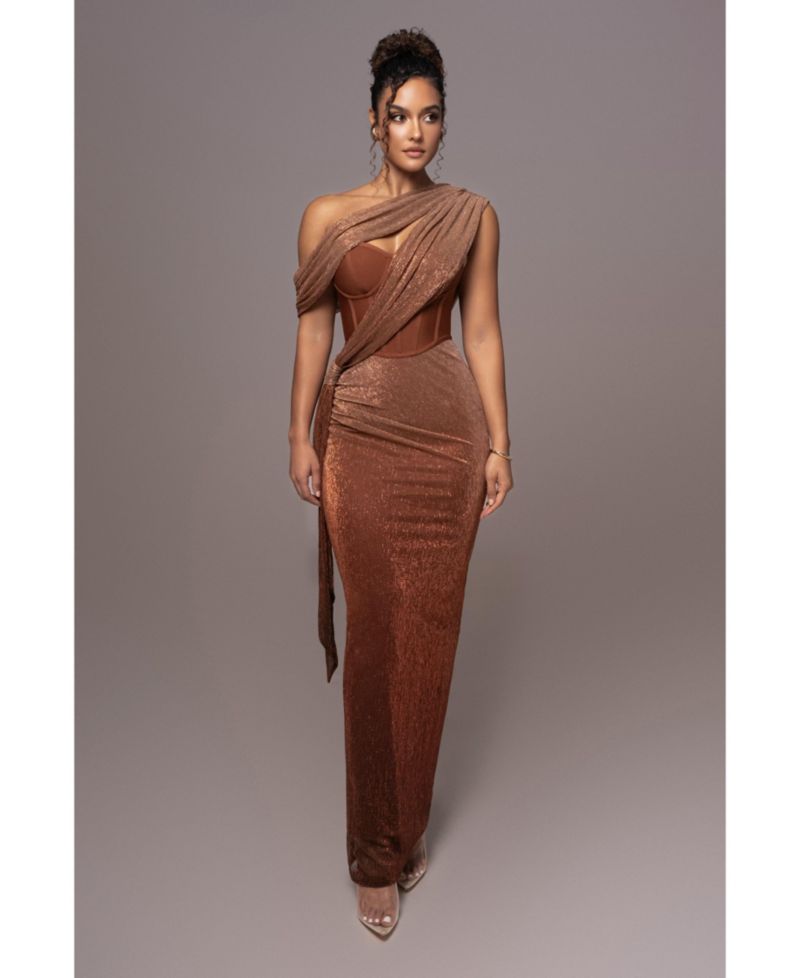 Women's Celestina Draped Maxi Dress