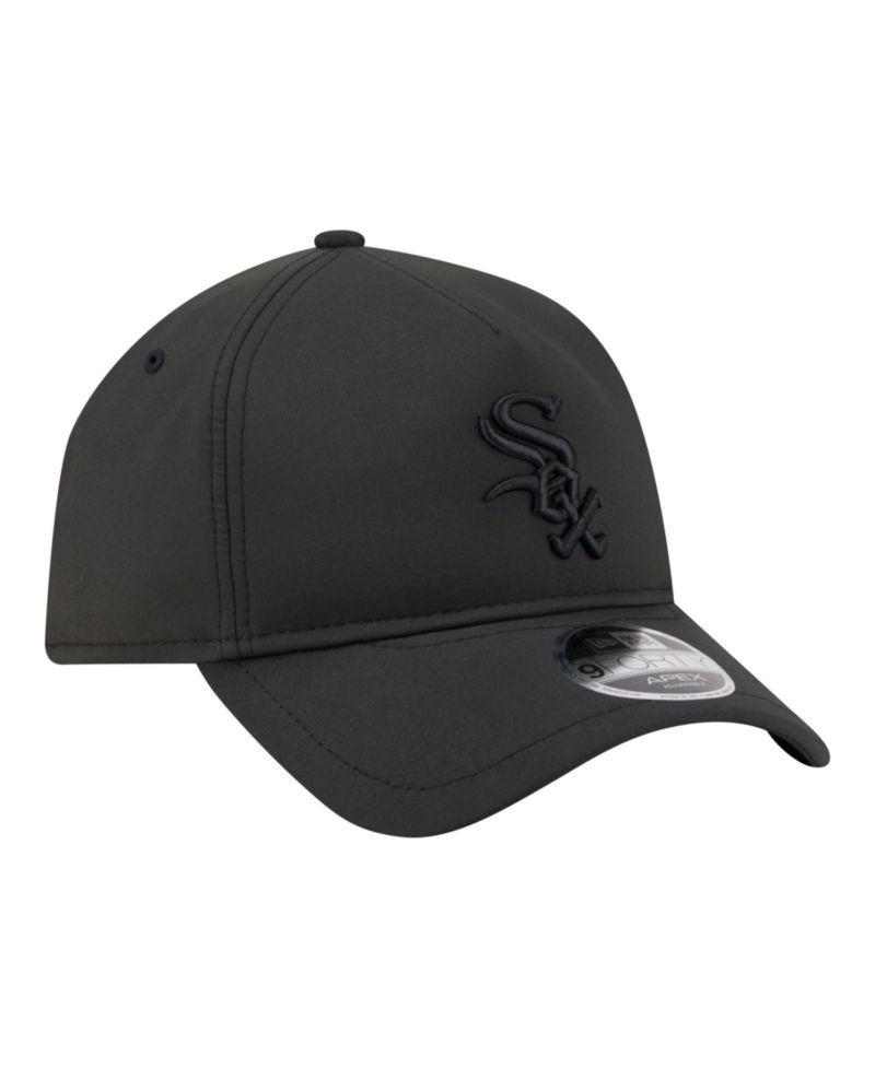 Men's Black Chicago White Sox Injection Apex 9FORTY Adjustable Hat