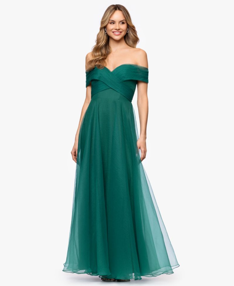 Women's sweetheart neck Ball Gown Dress