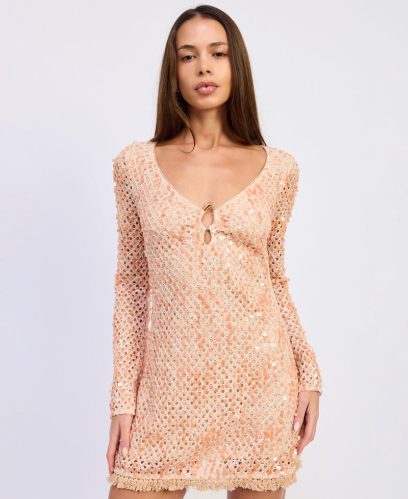 Women's Gigi Long-Sleeve Mini Dress