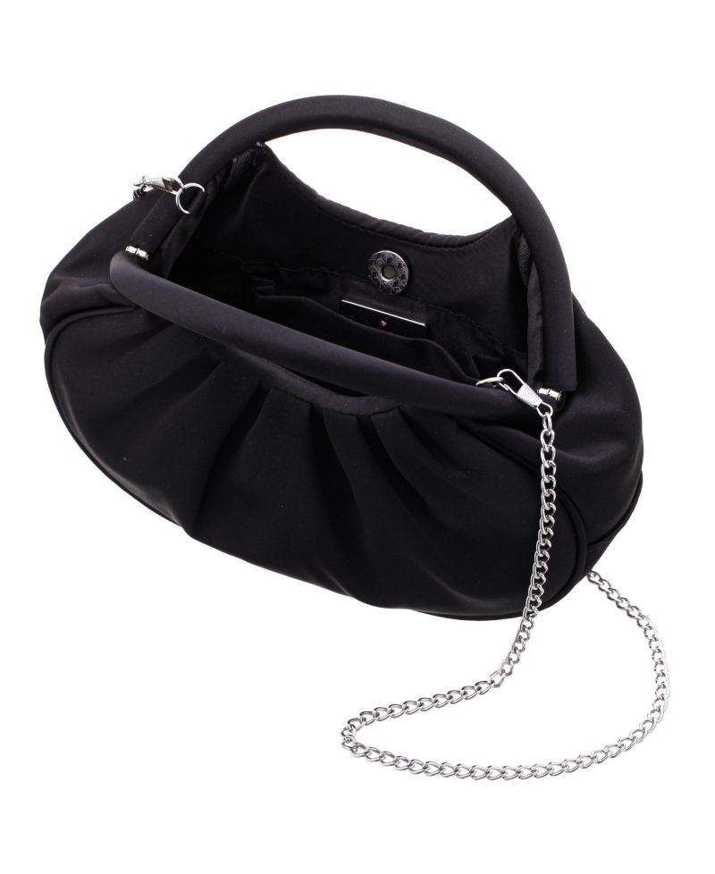 Mini Moon with Cut Out Handle Satchel Bag