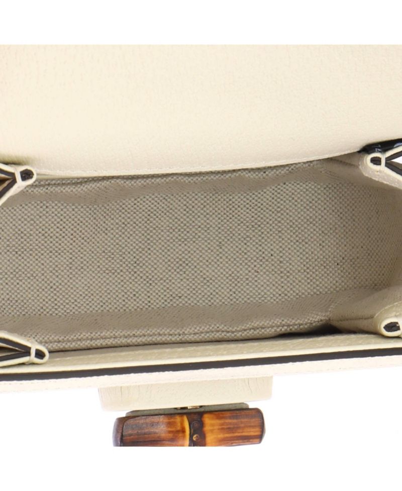 Mini Bamboo 1947 Top Handle Bag Jumbo GG Canvas