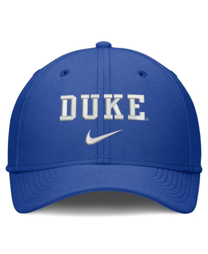 Men's Royal Duke Blue Devils Rise On-Field Swoosh Flex Dri-FIT Flex Hat